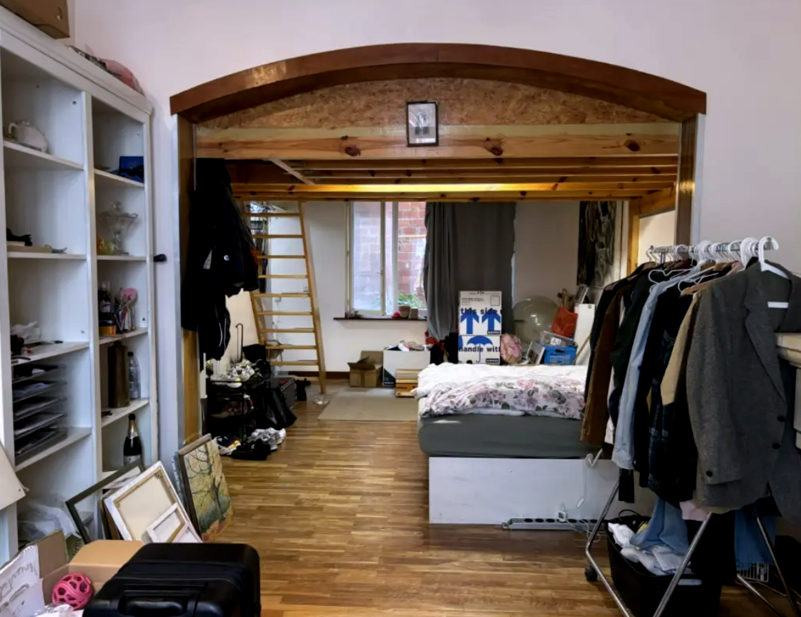 Appartement de charme au rez-de-chaussée à Gand – idéal pour célibataires ou couples — Studio à Gand — photo 3/7
