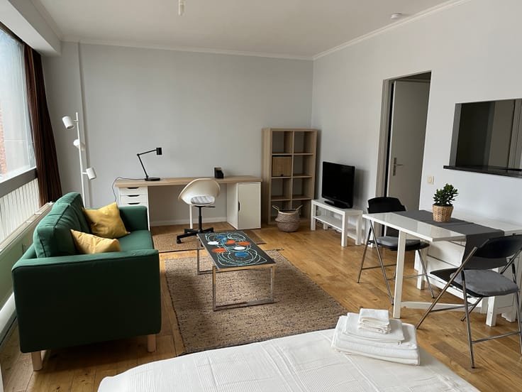 Studio entièrement meublé de 25 m² du centre de Bruxelles — Studio à Bruxelles — photo 2/4