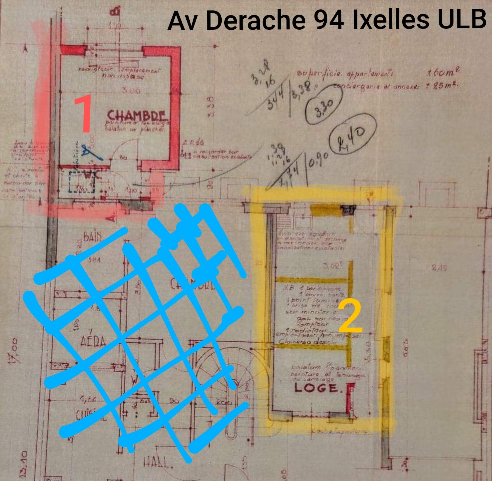 2 camere per studenti ULB senza indirizzo o domicilio — Kot à Bruxelles — photo 5/8
