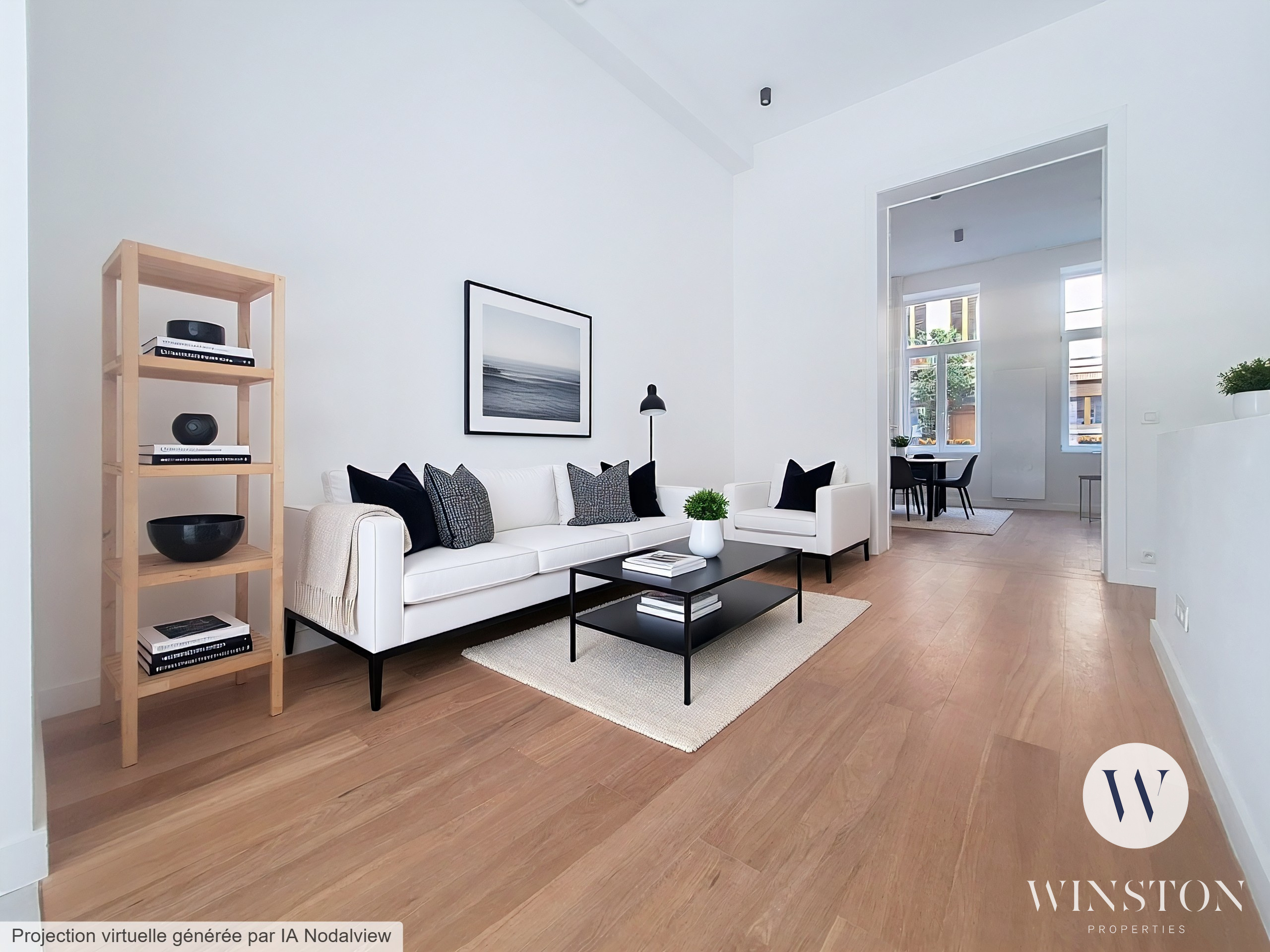 Schaerbeek带花园的2卧室公寓 — Appartement à 布鲁塞尔 — photo 8/8