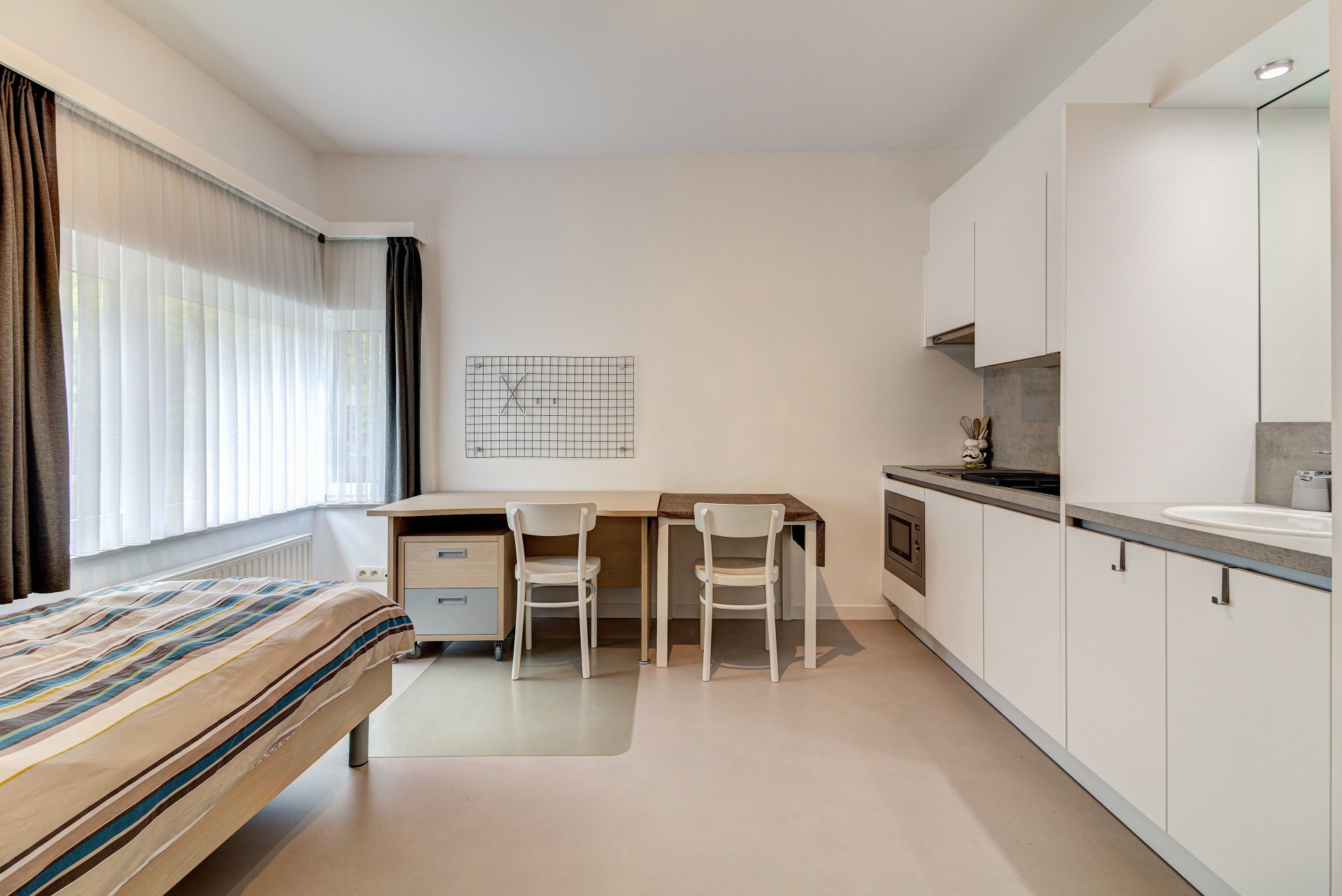 Belle chambre d'étudiant avec cuisine privée située Waversebaan 3001 Heverlee (Louvain) — Studio à Louvain — photo 6/8