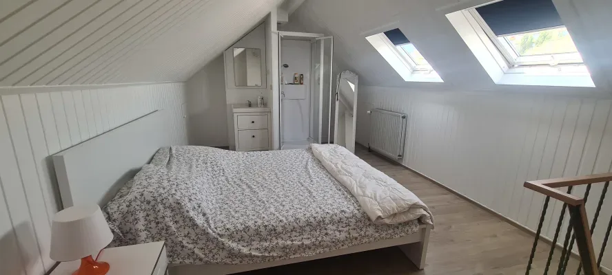 Chambre à louer avec bureau et douche (terrasse +jardin)  - Proche ULB - VUB — Colocation à Bruxelles — photo 1/7